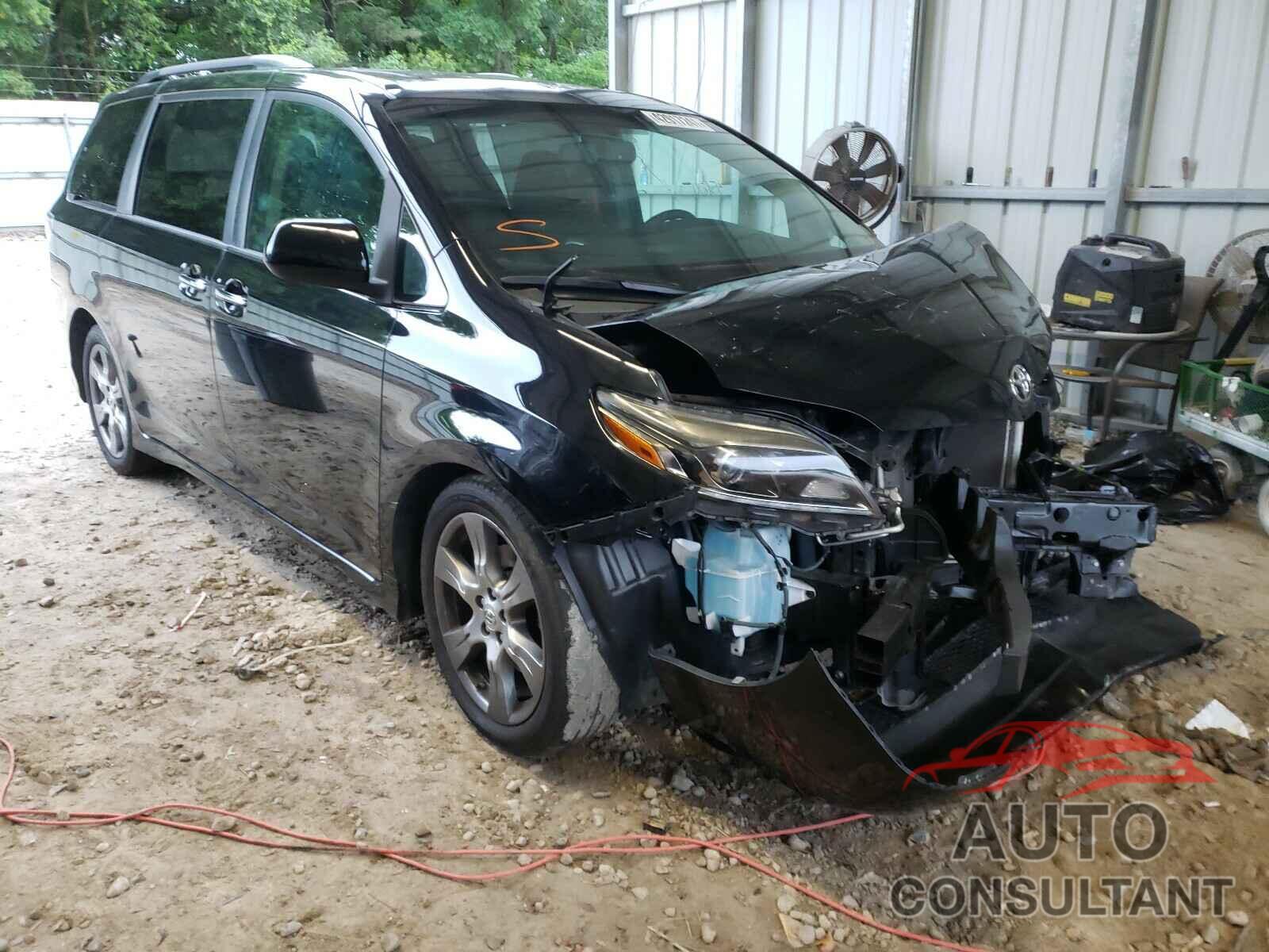 TOYOTA SIENNA 2017 - 5TDXZ3DC8HS814075