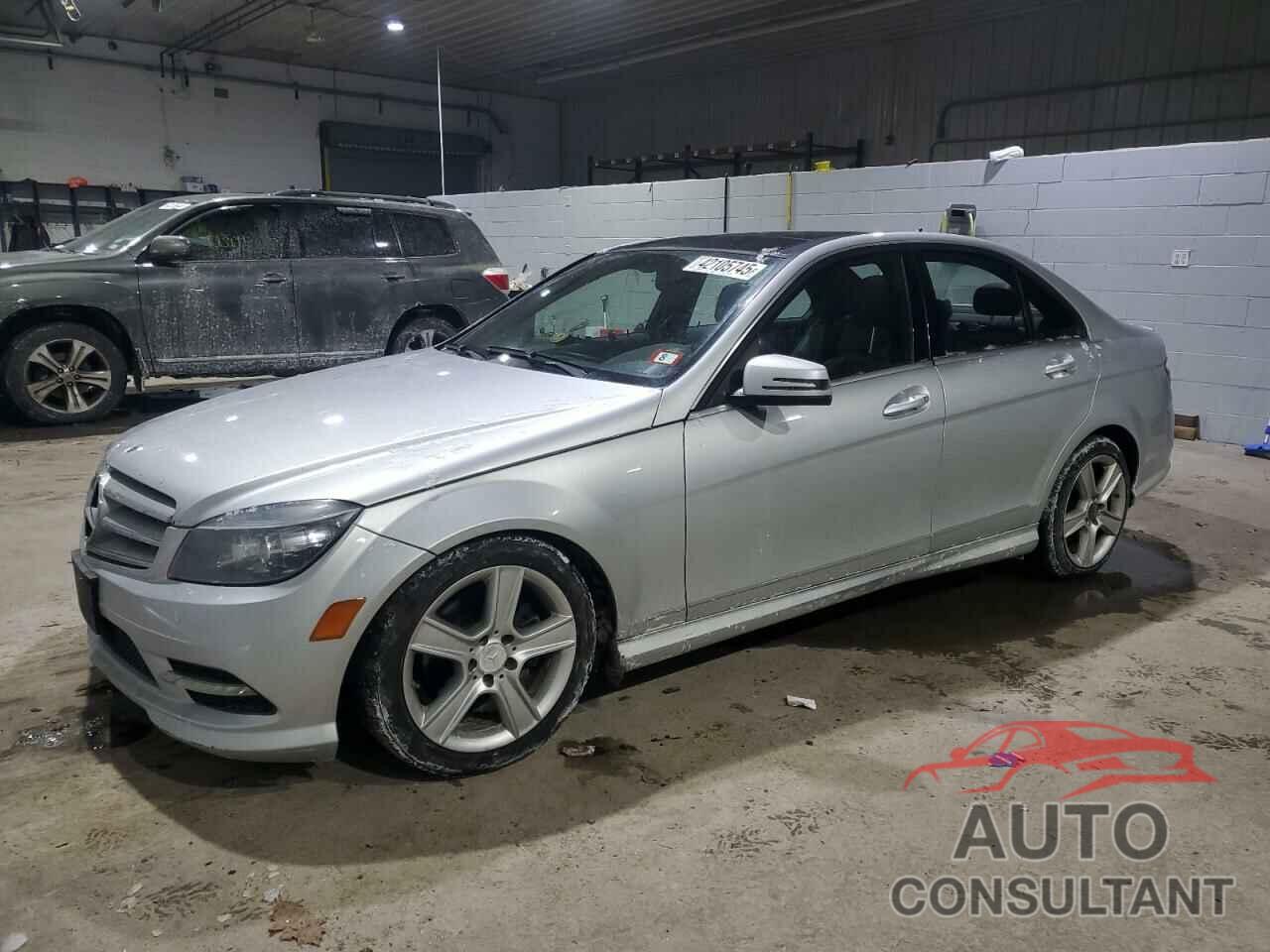MERCEDES-BENZ C-CLASS 2011 - WDDGF8BB0BR158594