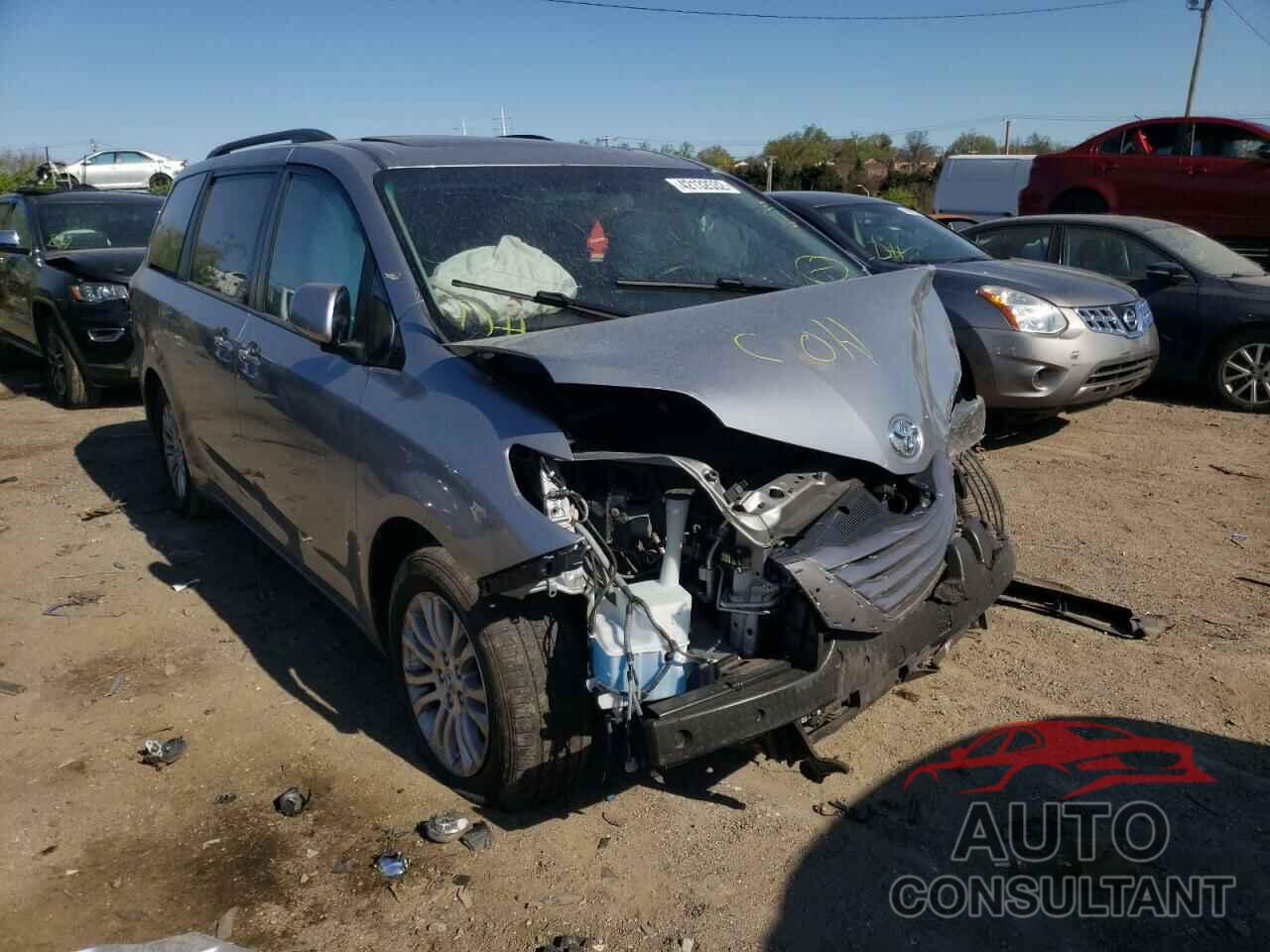 TOYOTA SIENNA 2017 - 5TDYZ3DC8HS826277