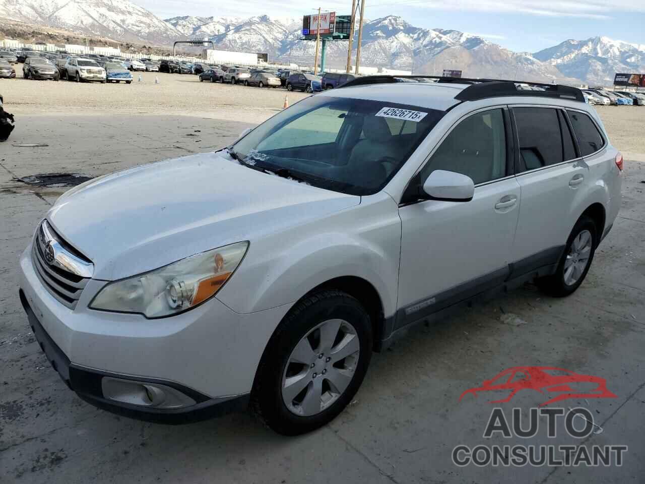 SUBARU OUTBACK 2012 - 4S4BRBFC2C3265660
