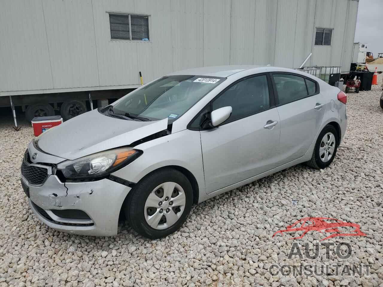 KIA FORTE 2016 - KNAFK4A62G5585740