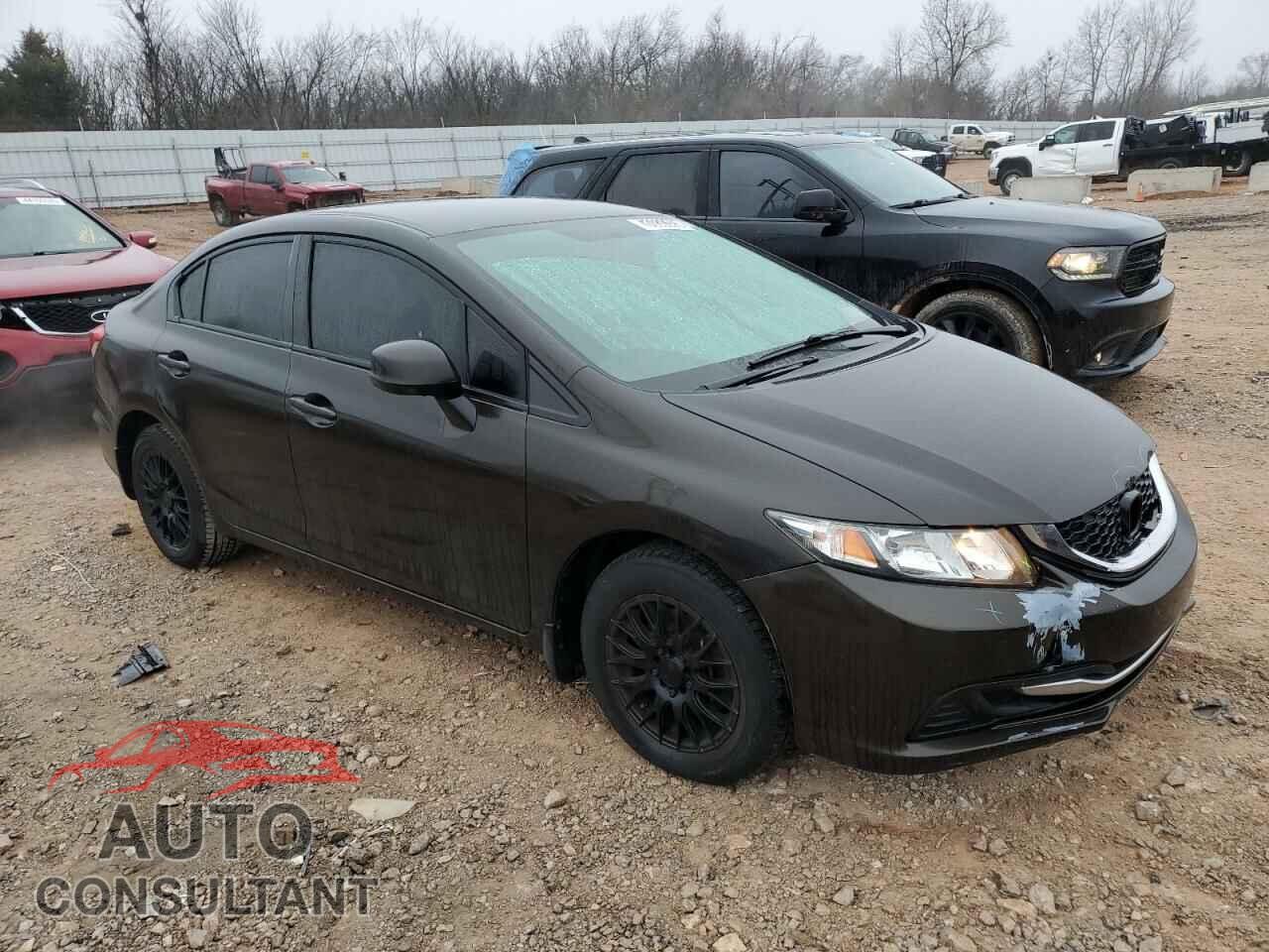 HONDA CIVIC 2013 - 2HGFB2F51DH524554
