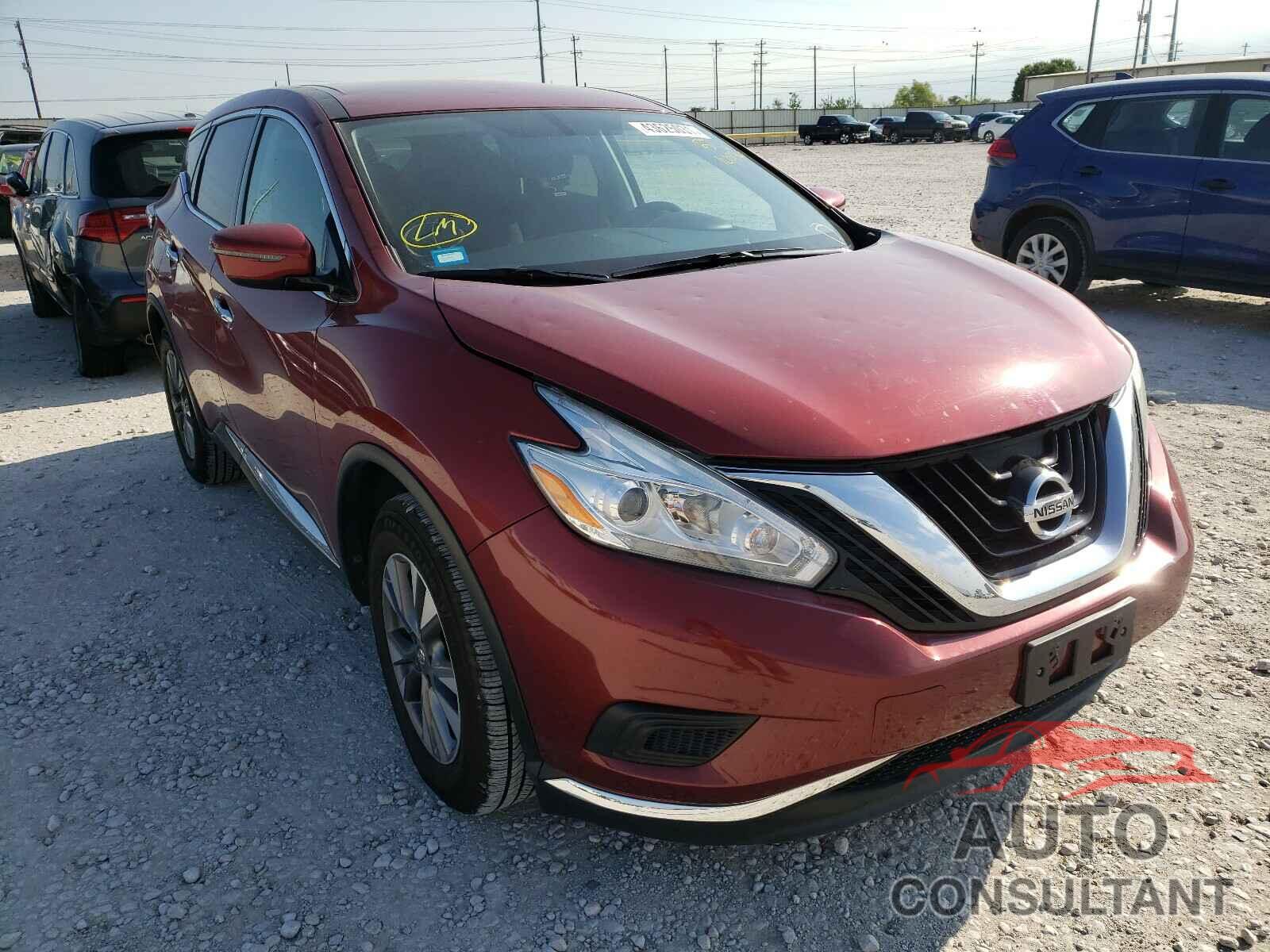 NISSAN MURANO 2016 - 5N1AZ2MH5GN141936