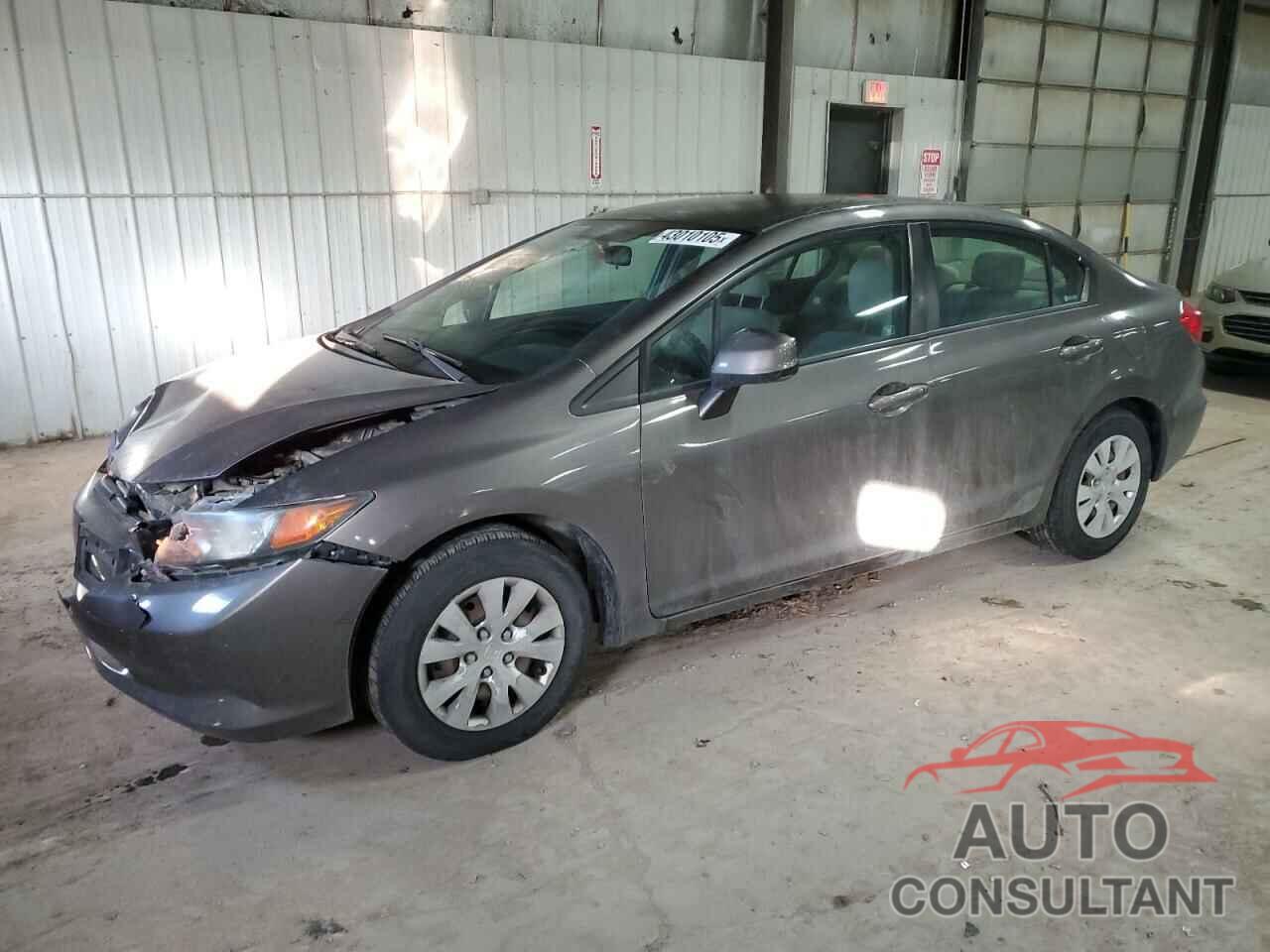 HONDA CIVIC 2012 - 19XFB2F5XCE101464