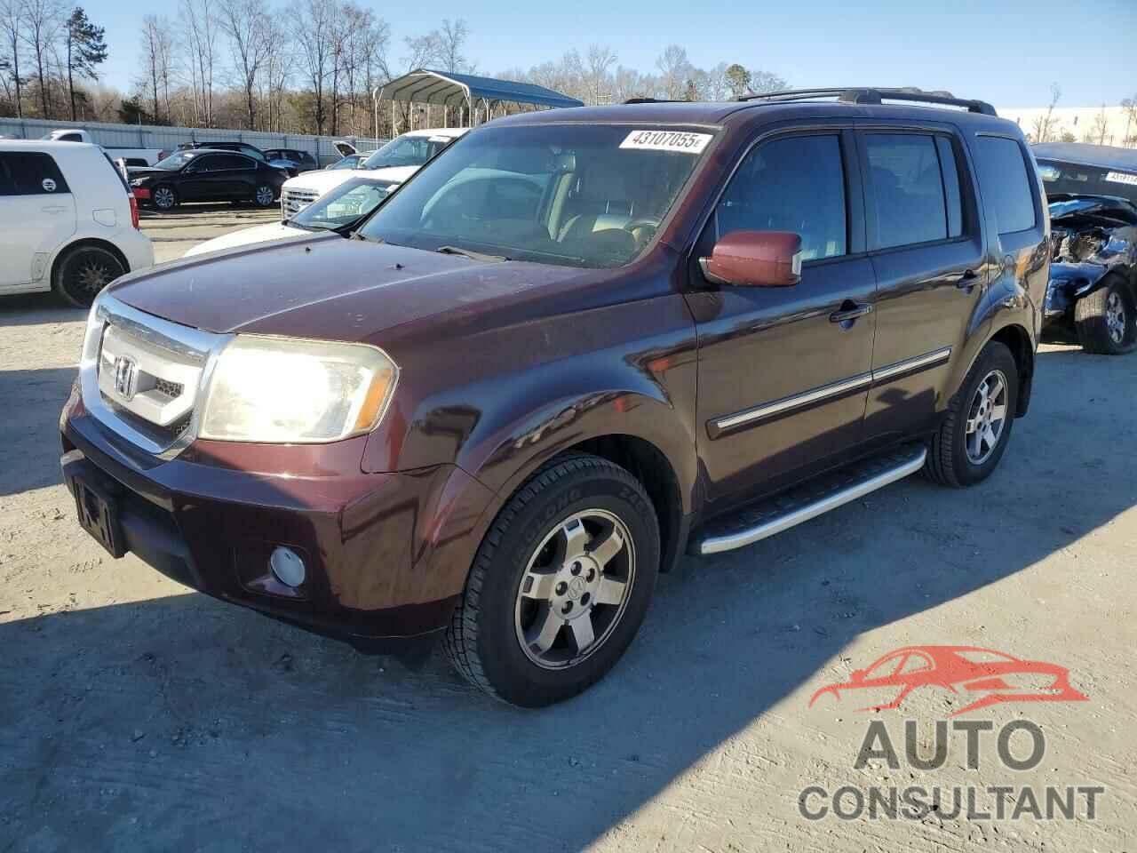 HONDA PILOT 2011 - 5FNYF3H99BB043455