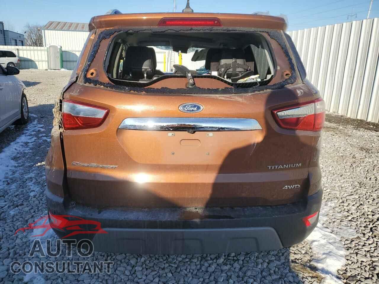 FORD ECOSPORT 2019 - MAJ6S3KL9KC291442