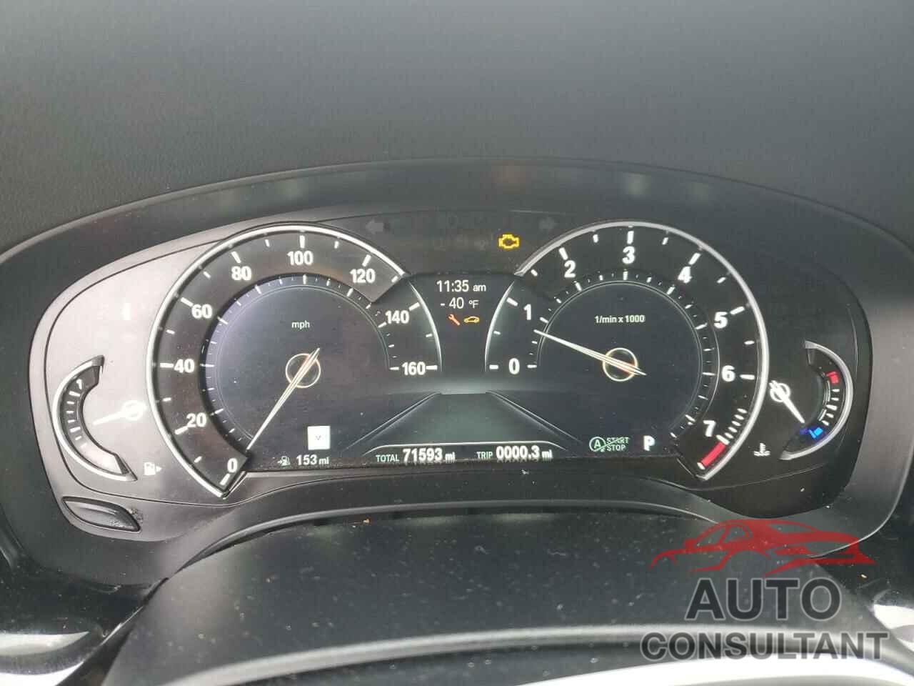 BMW 5 SERIES 2019 - WBAJA7C5XKG911431