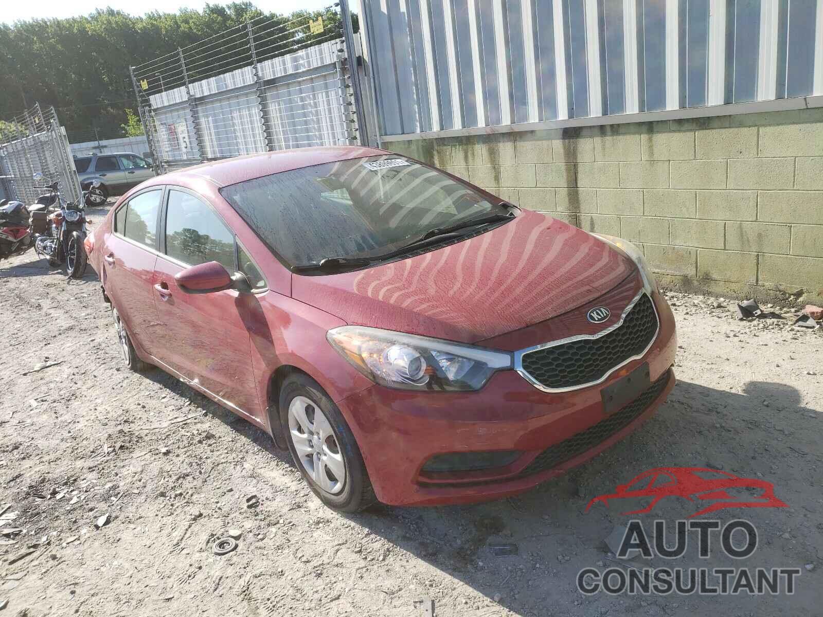 KIA FORTE 2016 - KNAFK4A65G5572772