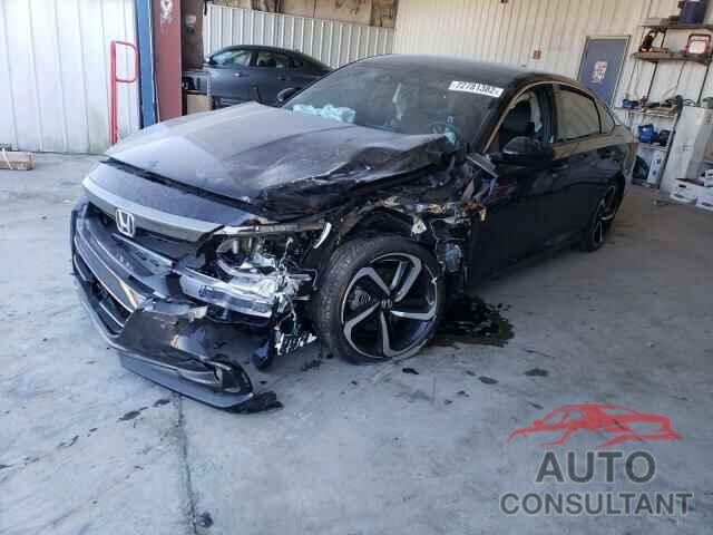 HONDA ACCORD 2022 - 1HGCV3F22NA036400