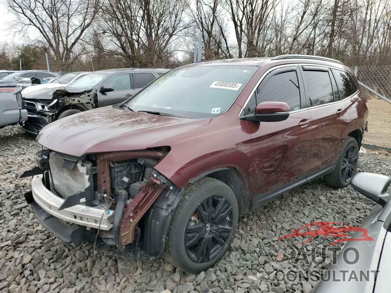 HONDA PILOT 2022 - 5FNYF6H25NB033756