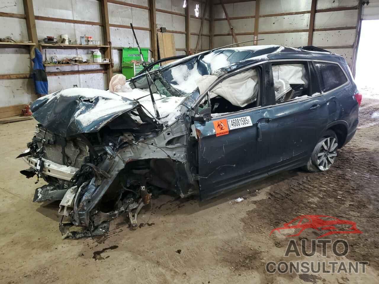 HONDA PILOT 2021 - 5FNYF6H36MB059371