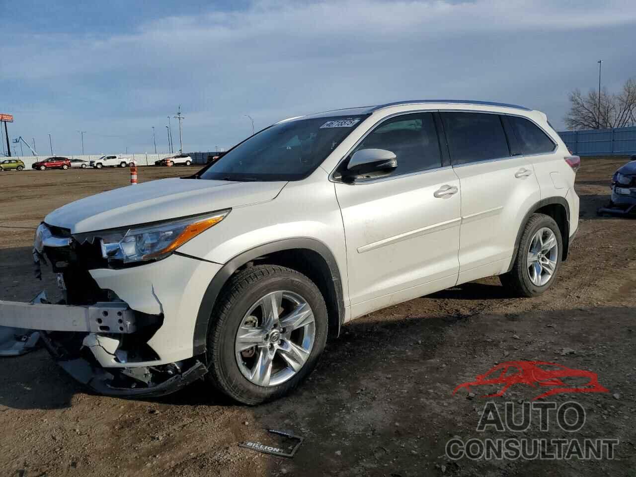TOYOTA HIGHLANDER 2016 - 5TDDKRFH2GS286759