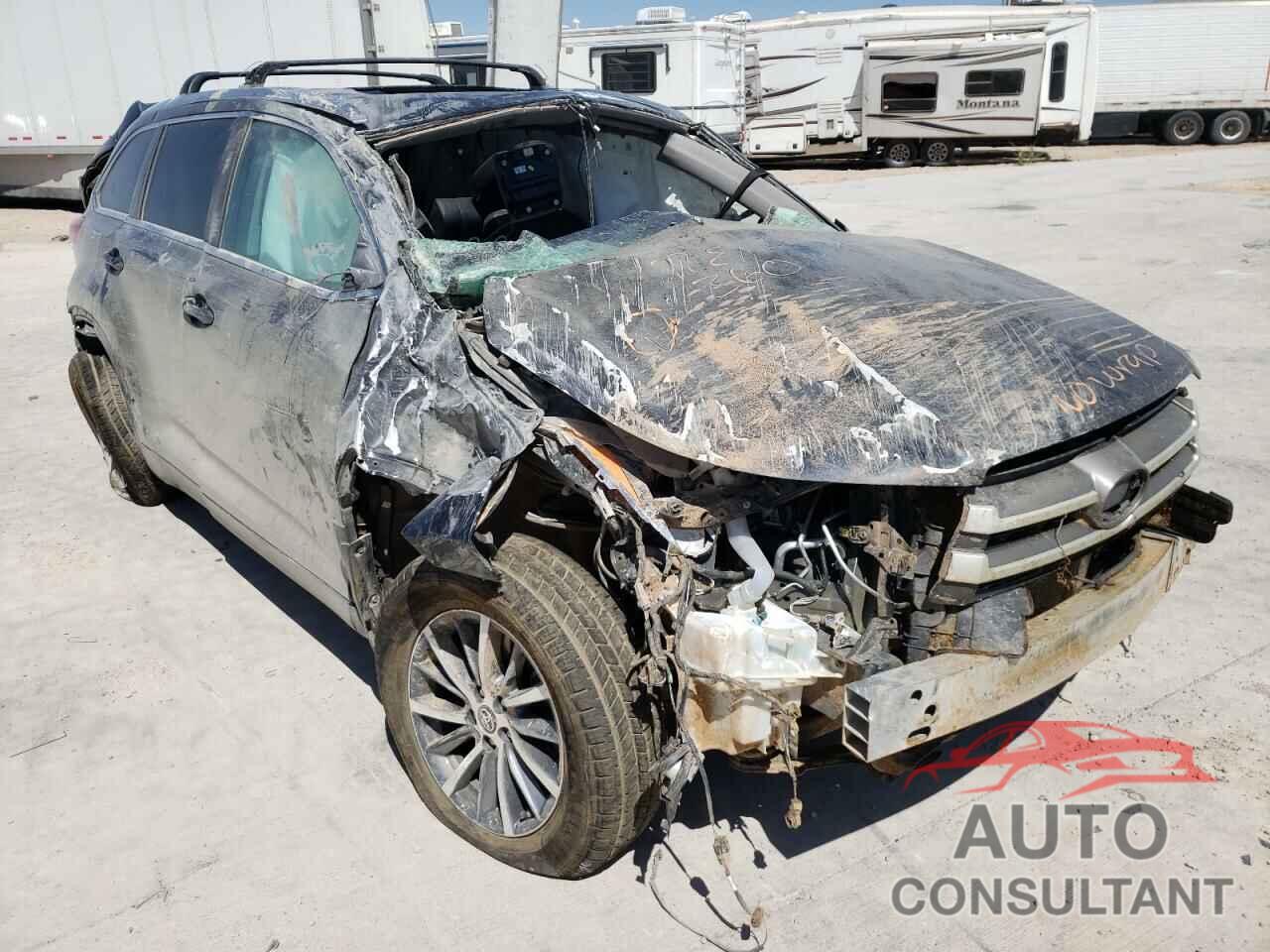 TOYOTA HIGHLANDER 2018 - 5TDJZRFH6JS835241