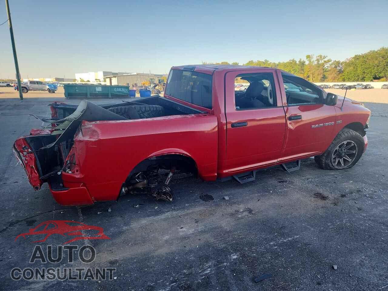 DODGE RAM 1500 2012 - 1C6RD7KT4CS234377