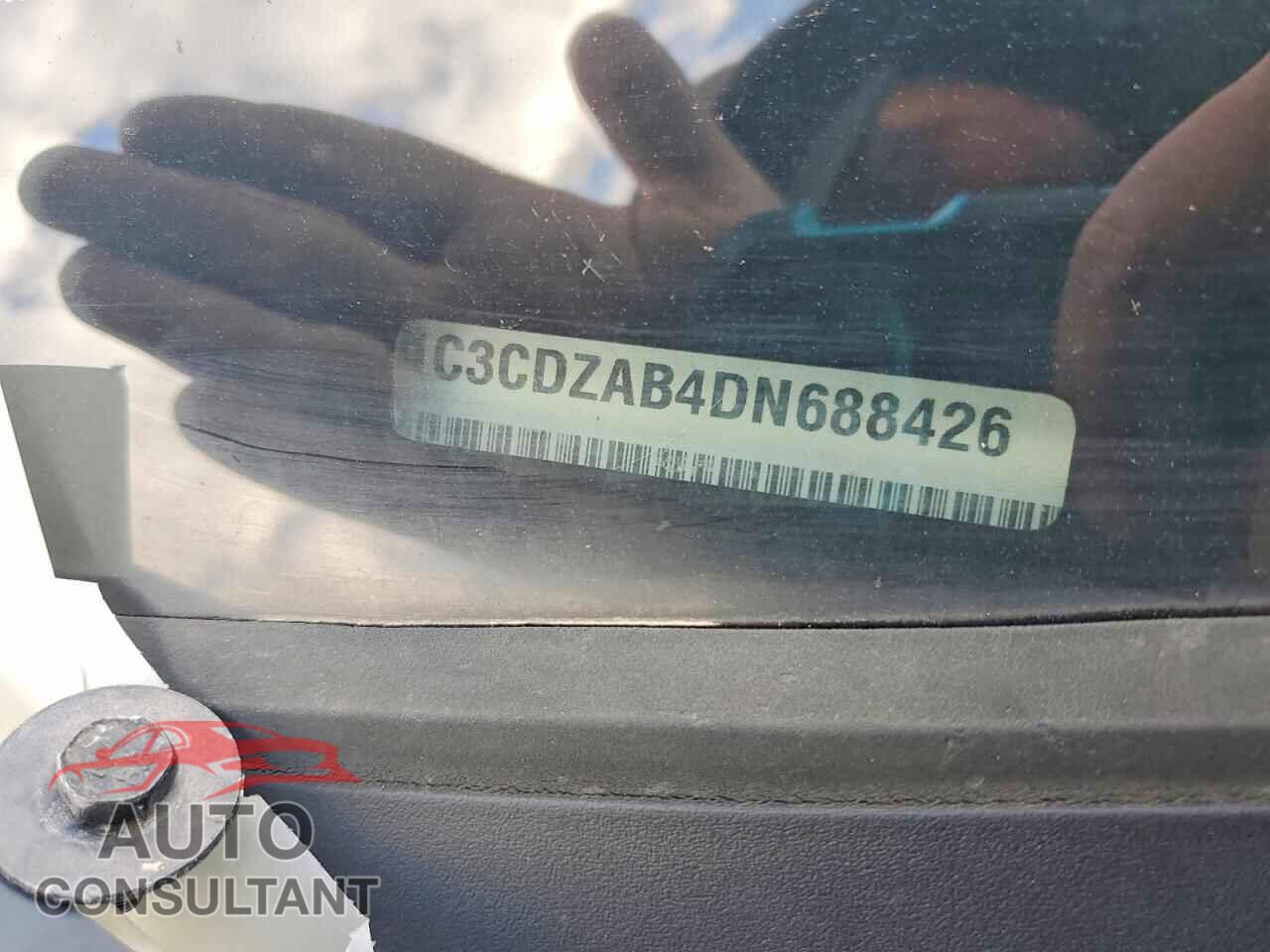 DODGE AVENGER 2013 - 1C3CDZAB4DN688426