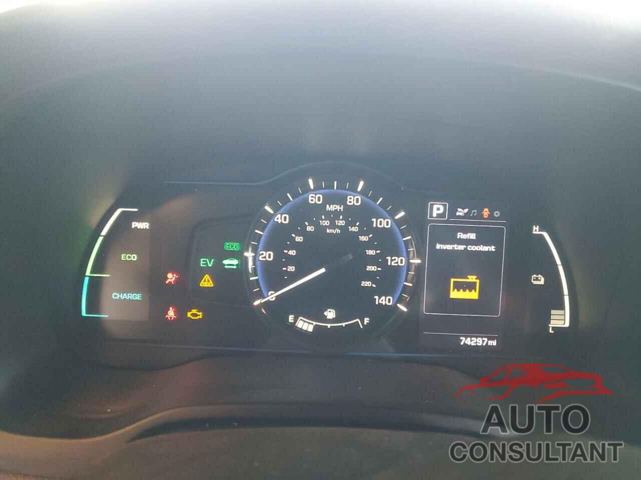 HYUNDAI IONIQ 2019 - KMHC65LC8KU139587