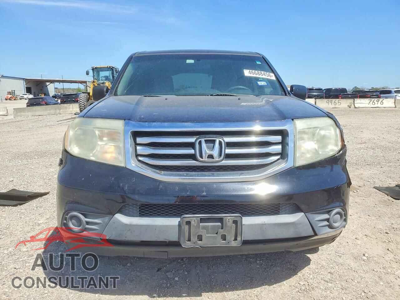 HONDA PILOT 2013 - 5FNYF3H28DB009934