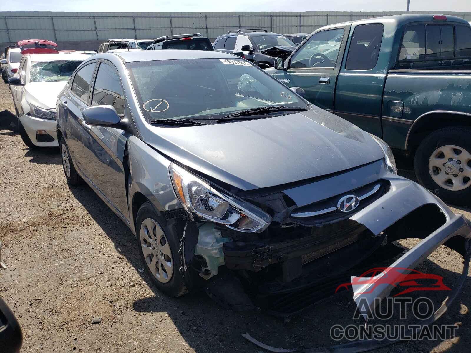 HYUNDAI ACCENT 2017 - KMHCT4AE0HU356406