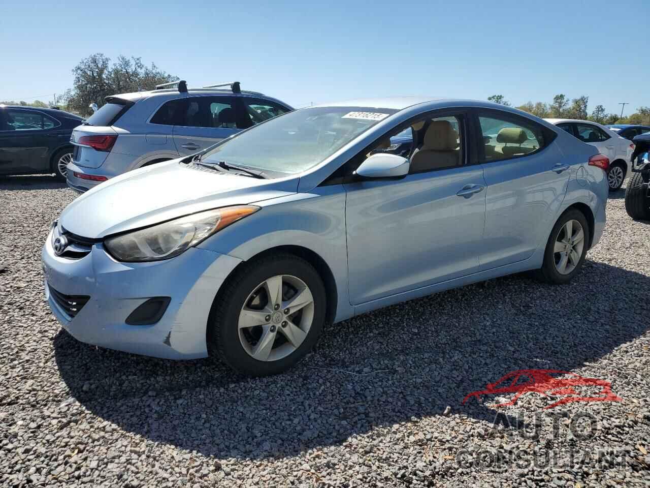 HYUNDAI ELANTRA 2011 - KMHDH4AE9BU150546