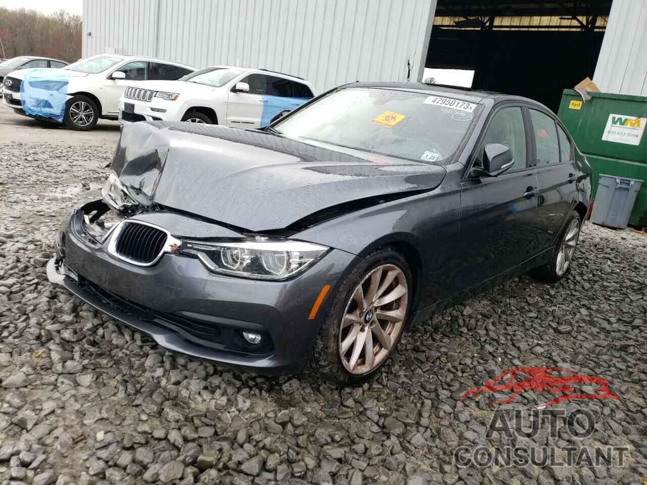 BMW 3 SERIES 2018 - WBA8E5G51JNU46260