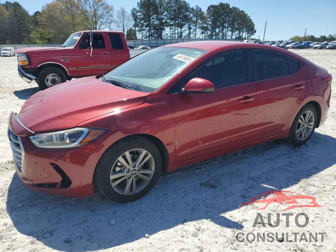 HYUNDAI ELANTRA 2017 - KMHD84LF3HU188417