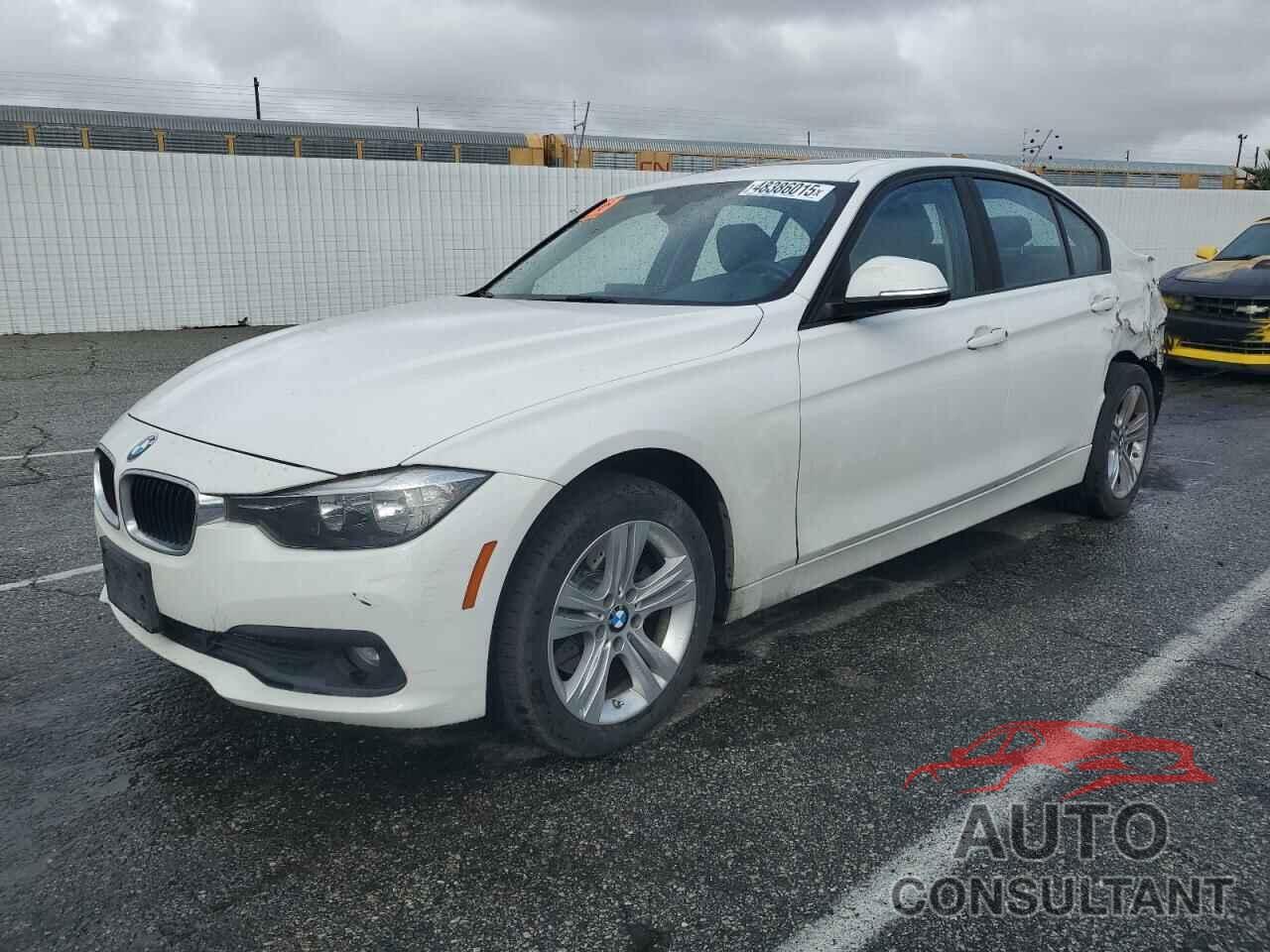 BMW 3 SERIES 2017 - WBA8E1G50HNU14029