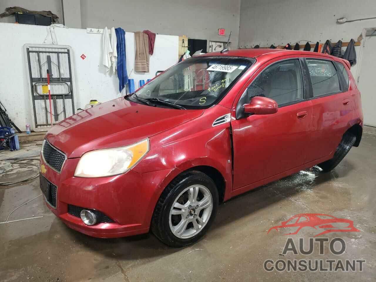 CHEVROLET AVEO 2009 - KL1TG66E29B300033