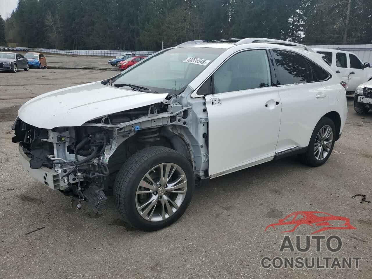 LEXUS RX450 2013 - JTJBC1BAXD2066560
