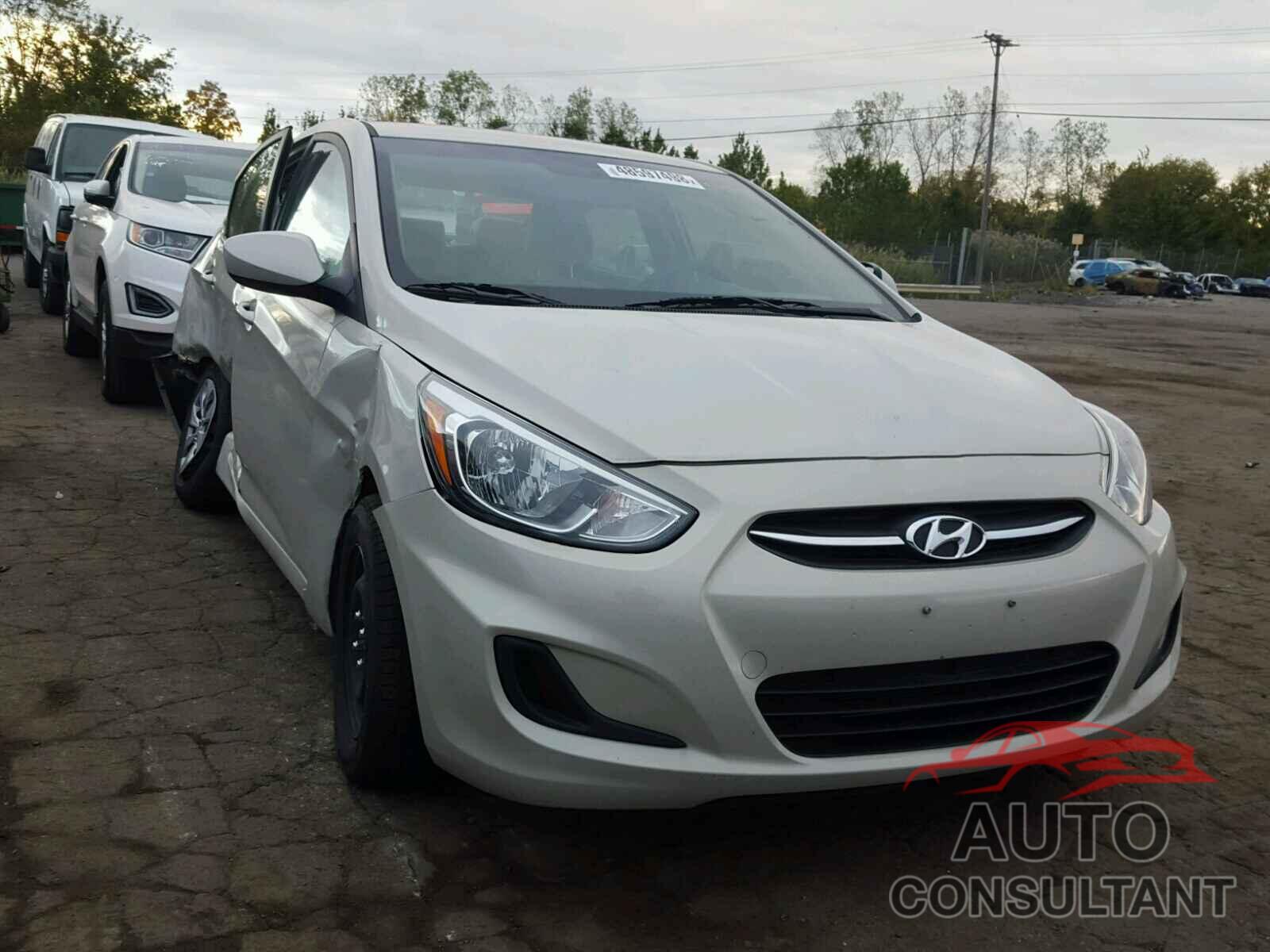 HYUNDAI ACCENT 2017 - KMHCT4AE9HU176826