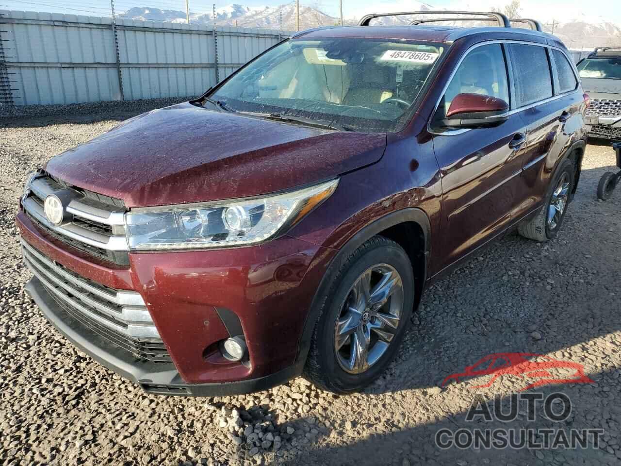 TOYOTA HIGHLANDER 2018 - 5TDDZRFH6JS496851
