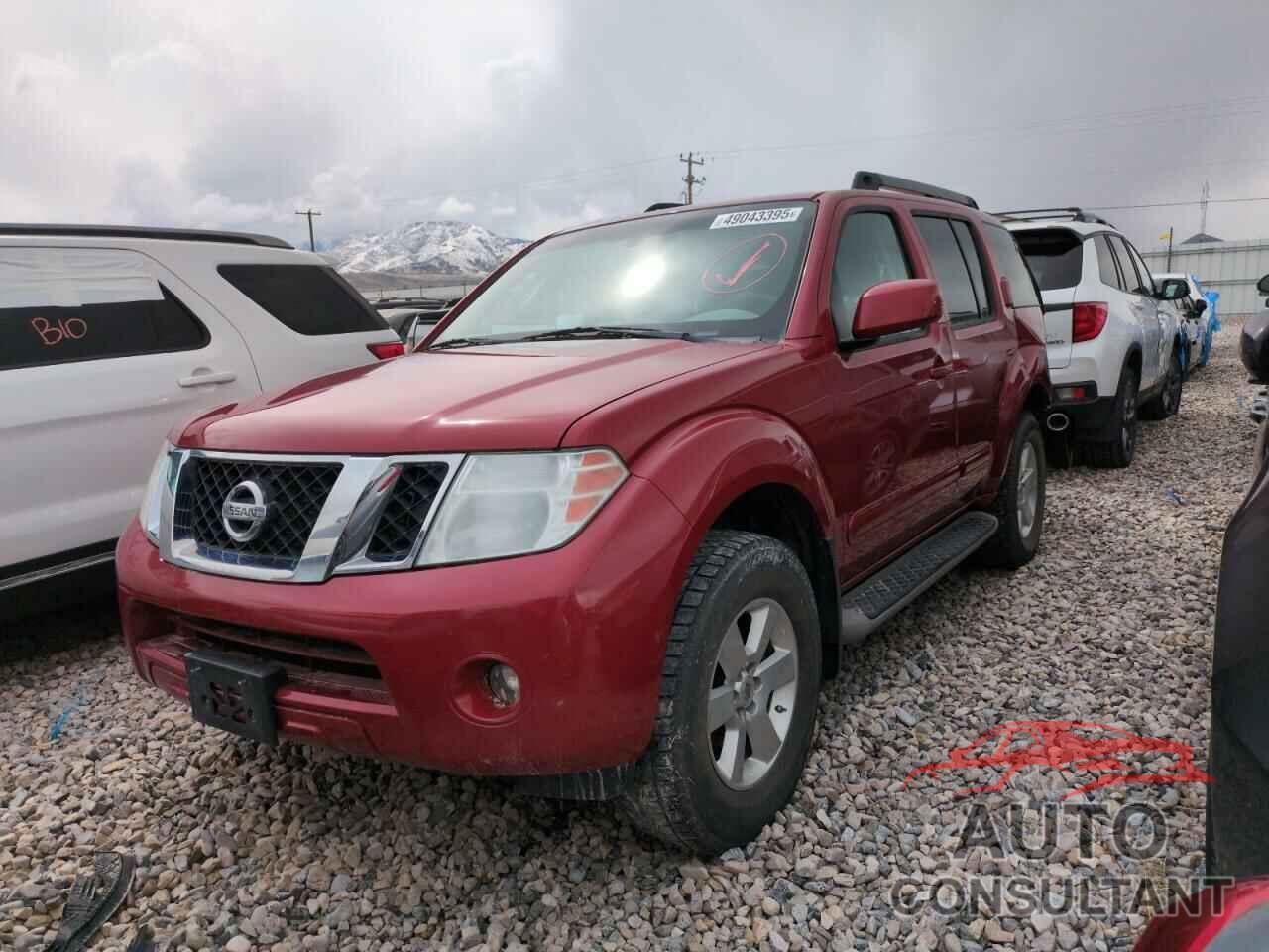 NISSAN PATHFINDER 2012 - 5N1AR1NB8CC620121