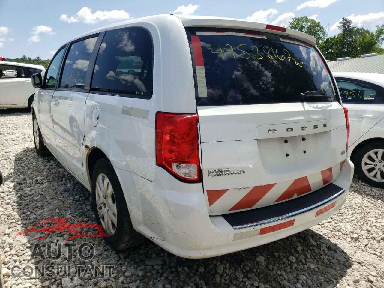 DODGE CARAVAN 2016 - 2C4RDGBG2GR262276