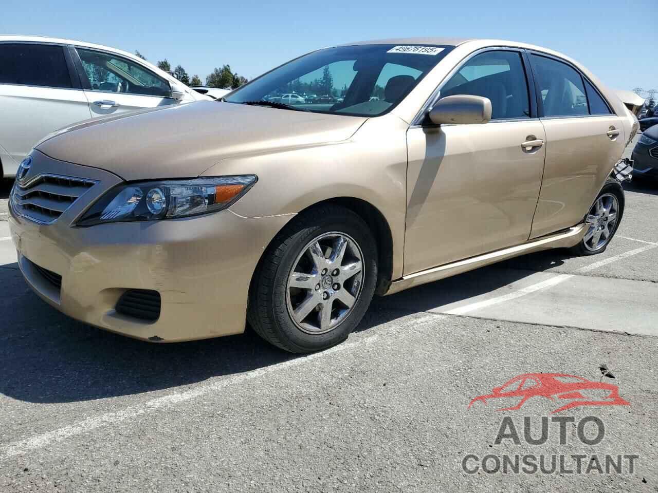 TOYOTA CAMRY 2010 - 4T1BF3EK3AU066440