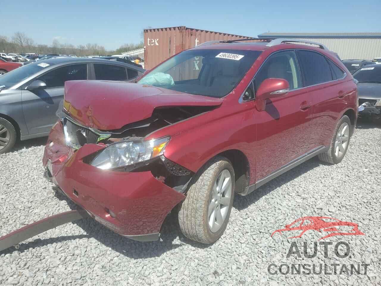 LEXUS RX350 2012 - 2T2ZK1BA5CC079524