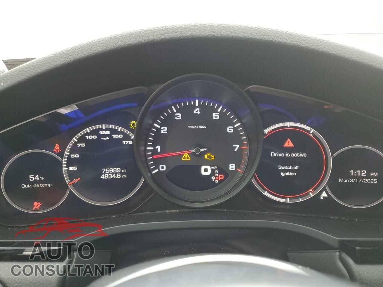 PORSCHE CAYENNE 2019 - WP1AA2AY5KDA17002