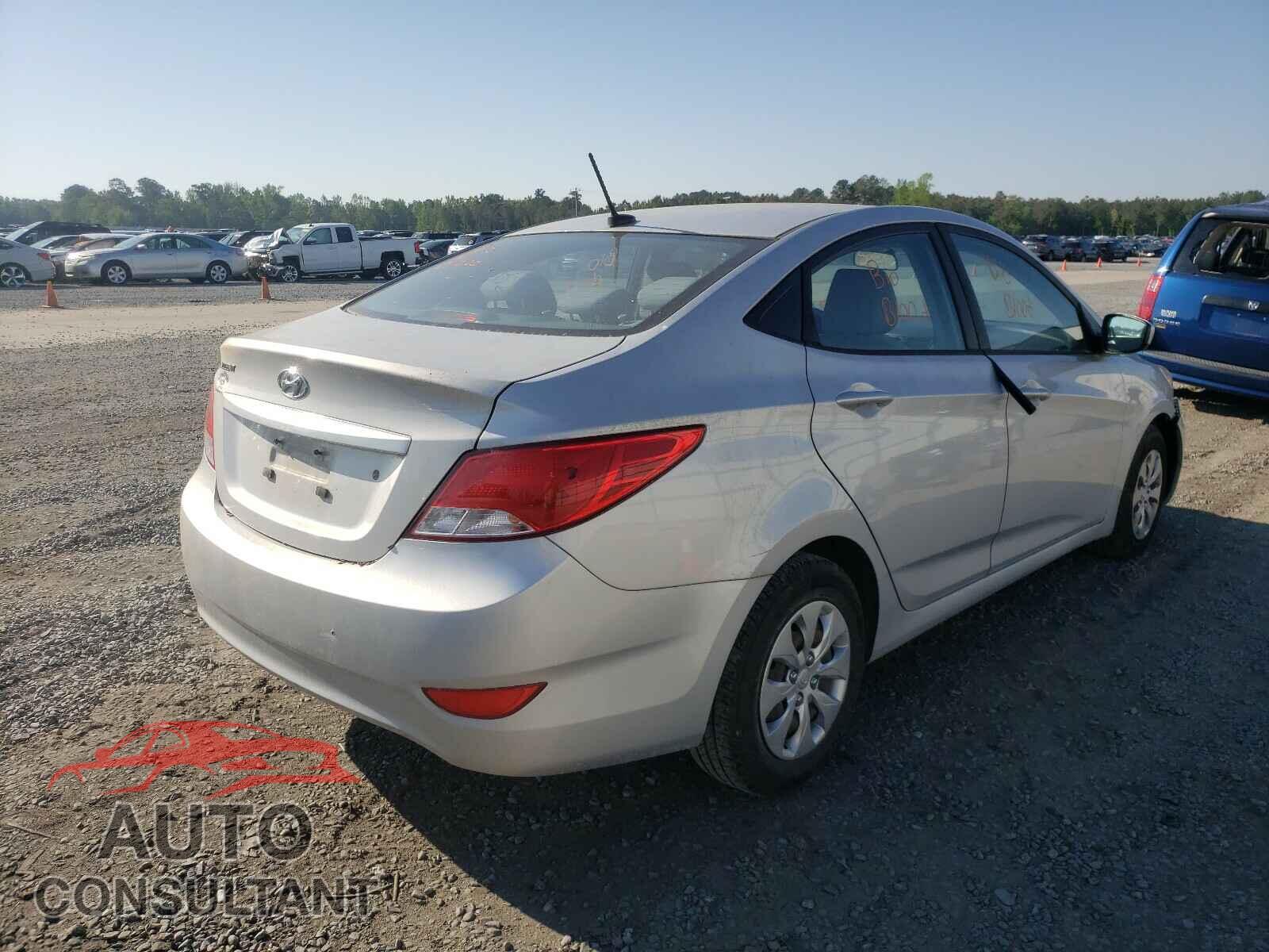 HYUNDAI ACCENT 2016 - KMHCT4AE3GU094251