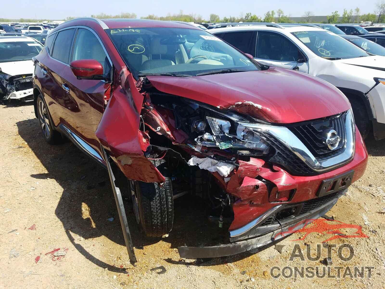 NISSAN MURANO 2018 - 5N1AZ2MH0JN172213