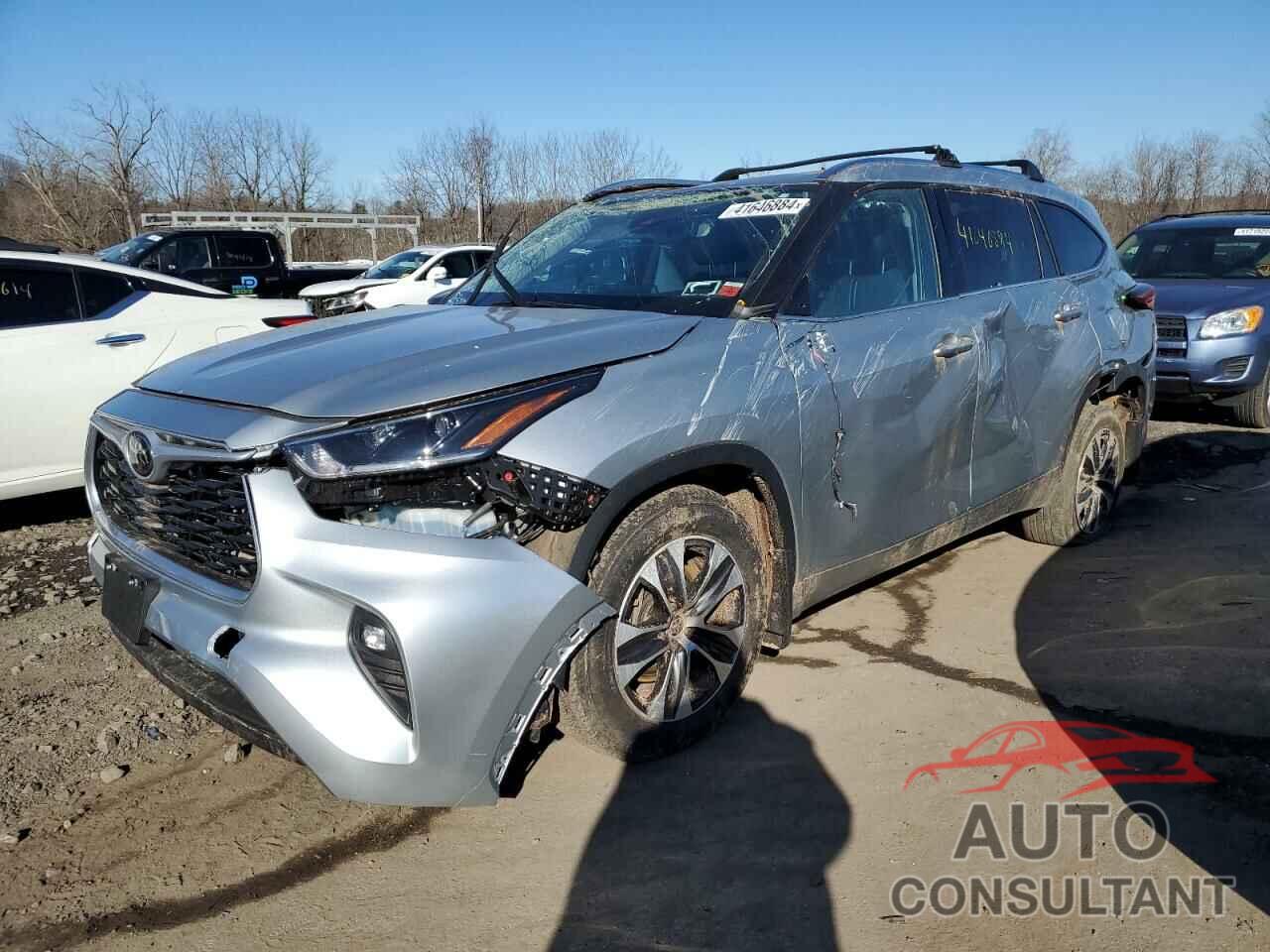 TOYOTA HIGHLANDER 2021 - 5TDGZRBH5MS555251