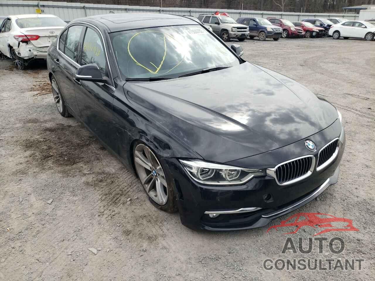 BMW 3 SERIES 2017 - WBA8D9G56HNU58876
