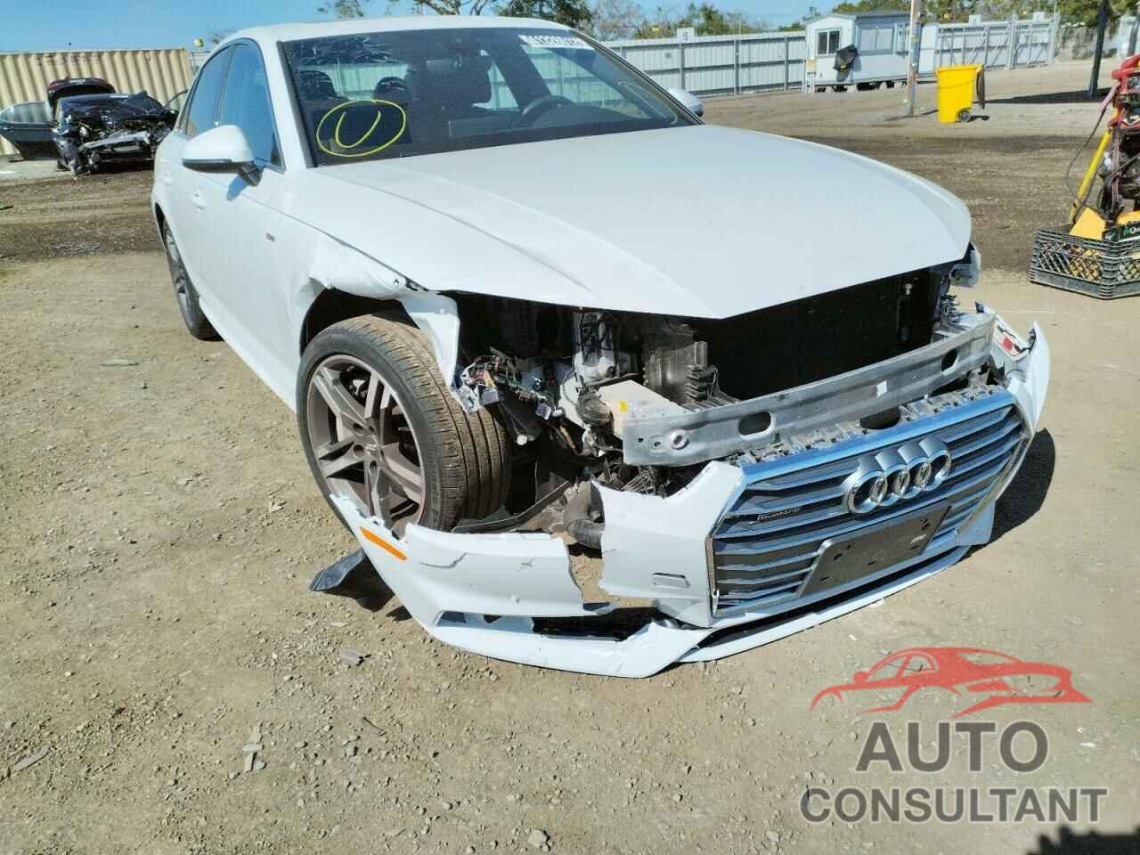 AUDI A4 2017 - WAUENAF41HN067368