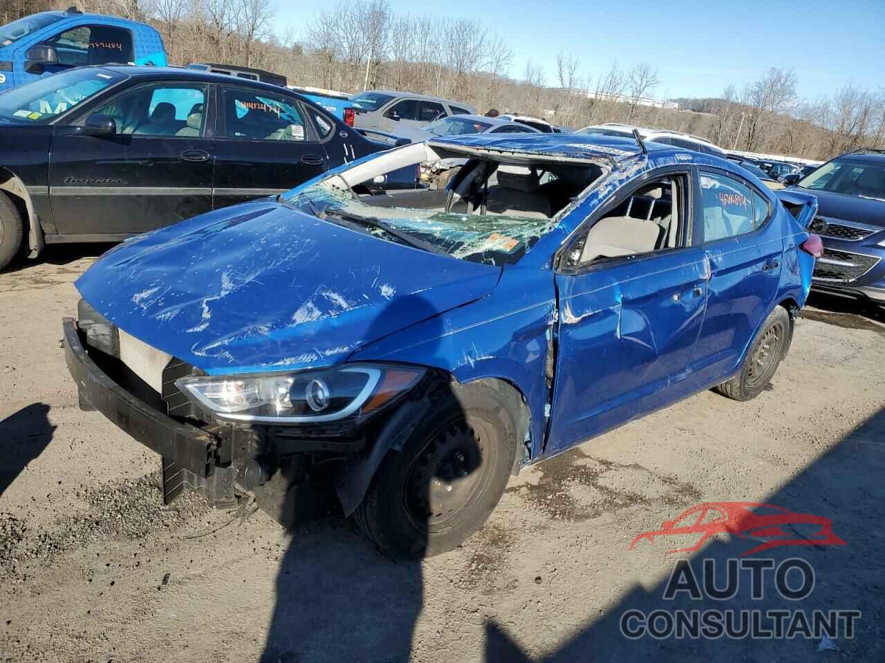 HYUNDAI ELANTRA 2017 - KMHD74LF0HU190077