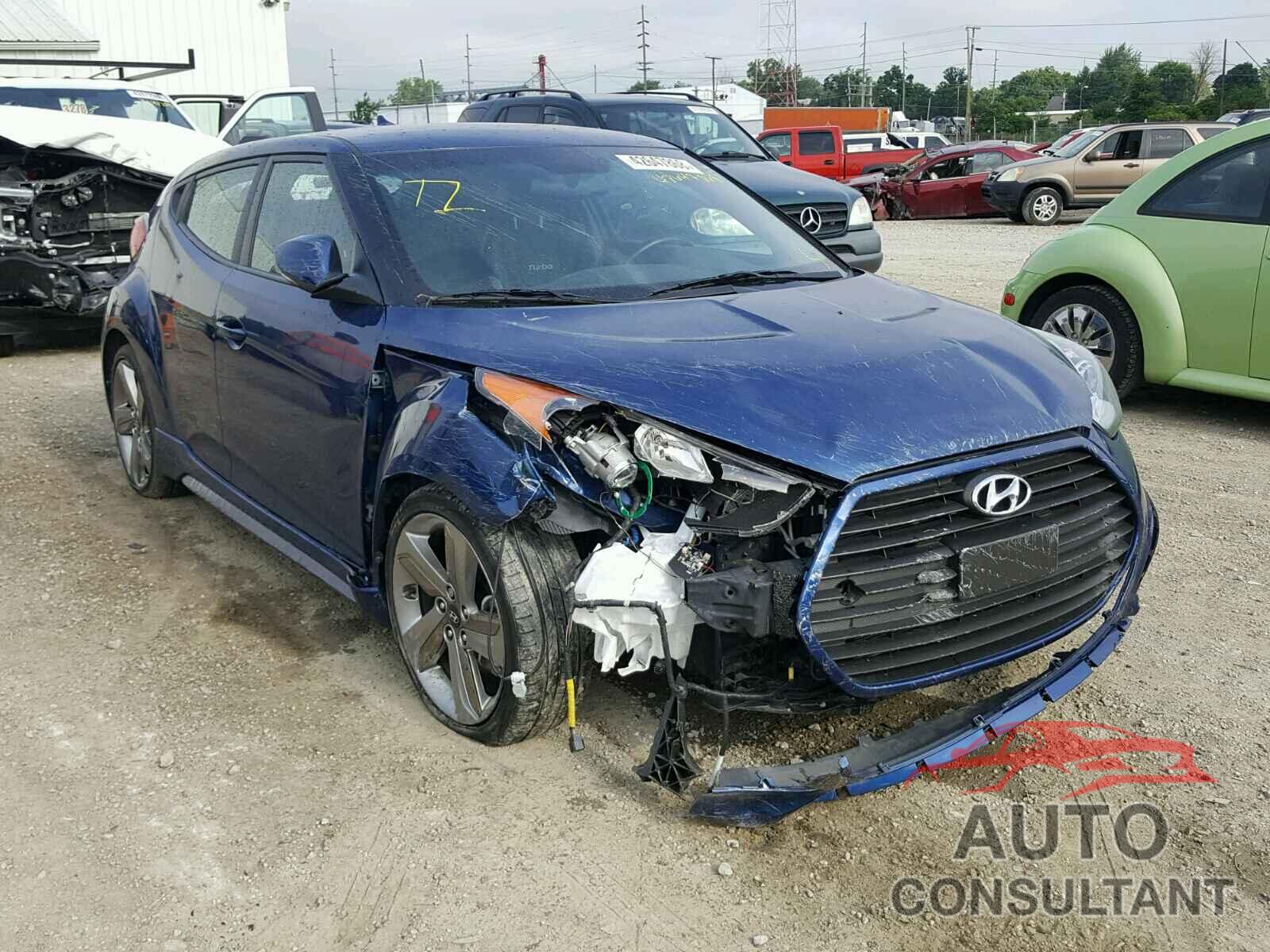 HYUNDAI VELOSTER 2015 - KMHTC6AE6FU241608