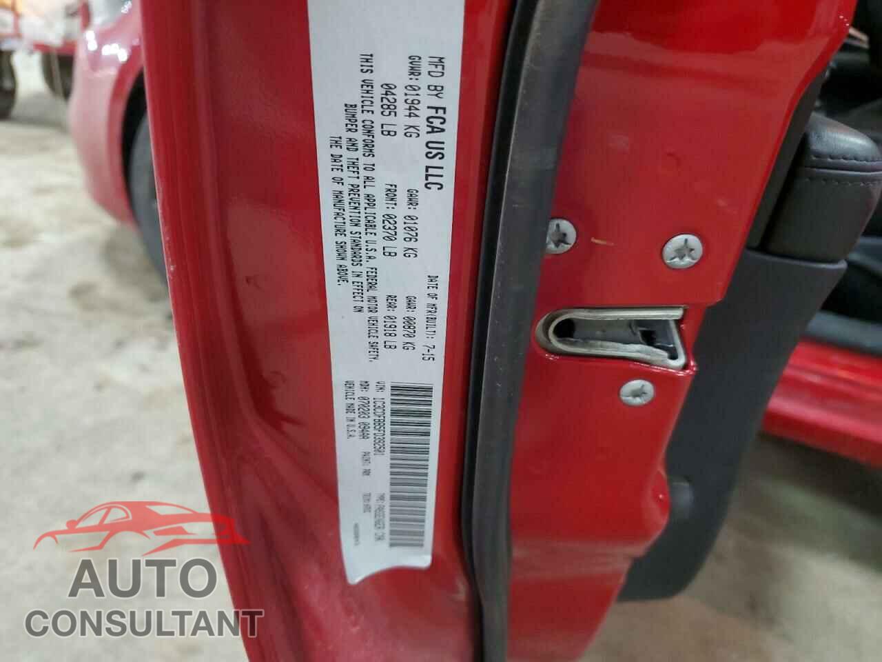 DODGE DART 2015 - 1C3CDFBB5FD392501