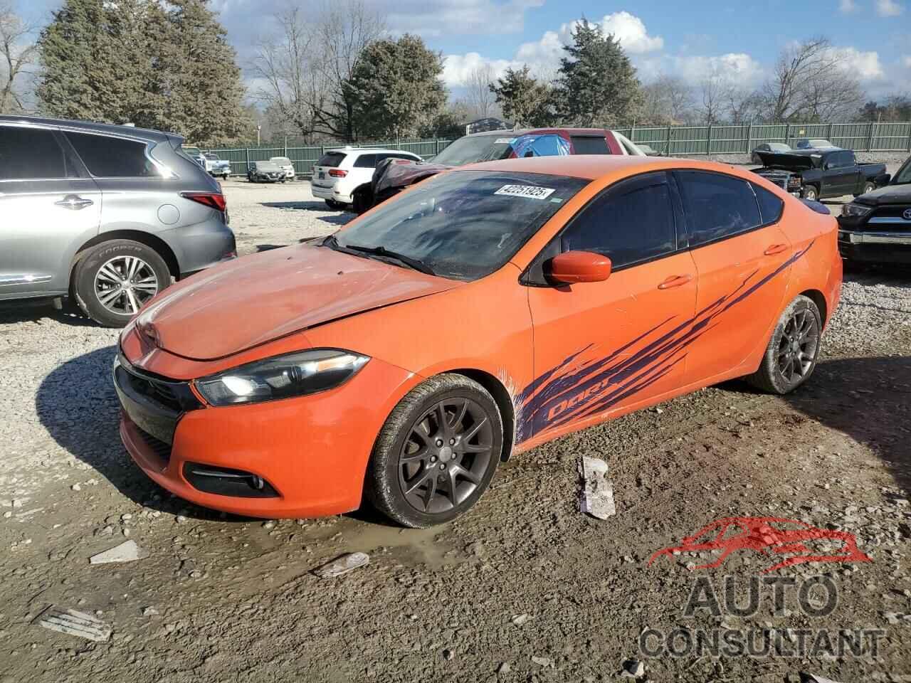 DODGE DART 2015 - 1C3CDFBB3FD346892