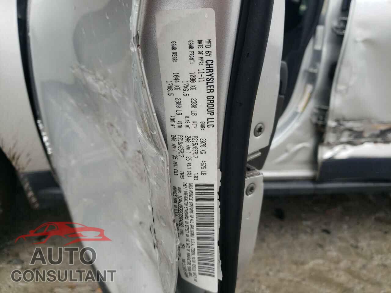 JEEP COMPASS 2012 - 1C4NJDEB2CD564282