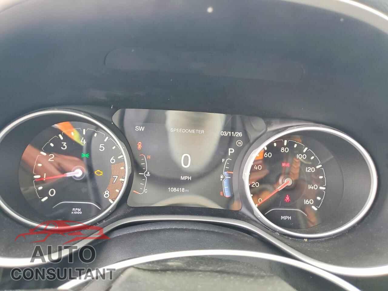 JEEP COMPASS 2017 - 3C4NJCBB8HT629507