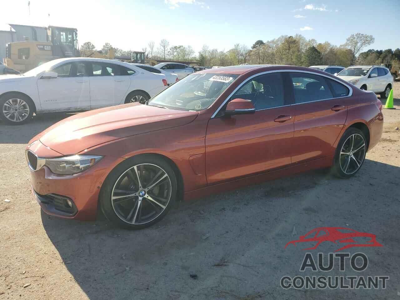 BMW 4 SERIES 2019 - WBA4J7C53KBM75421