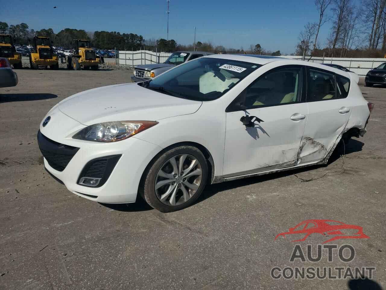 MAZDA MAZDA3 2011 - JM1BL1K54B1372856