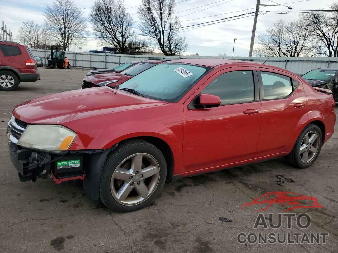 DODGE AVENGER 2012 - 1C3CDZCB5CN313141