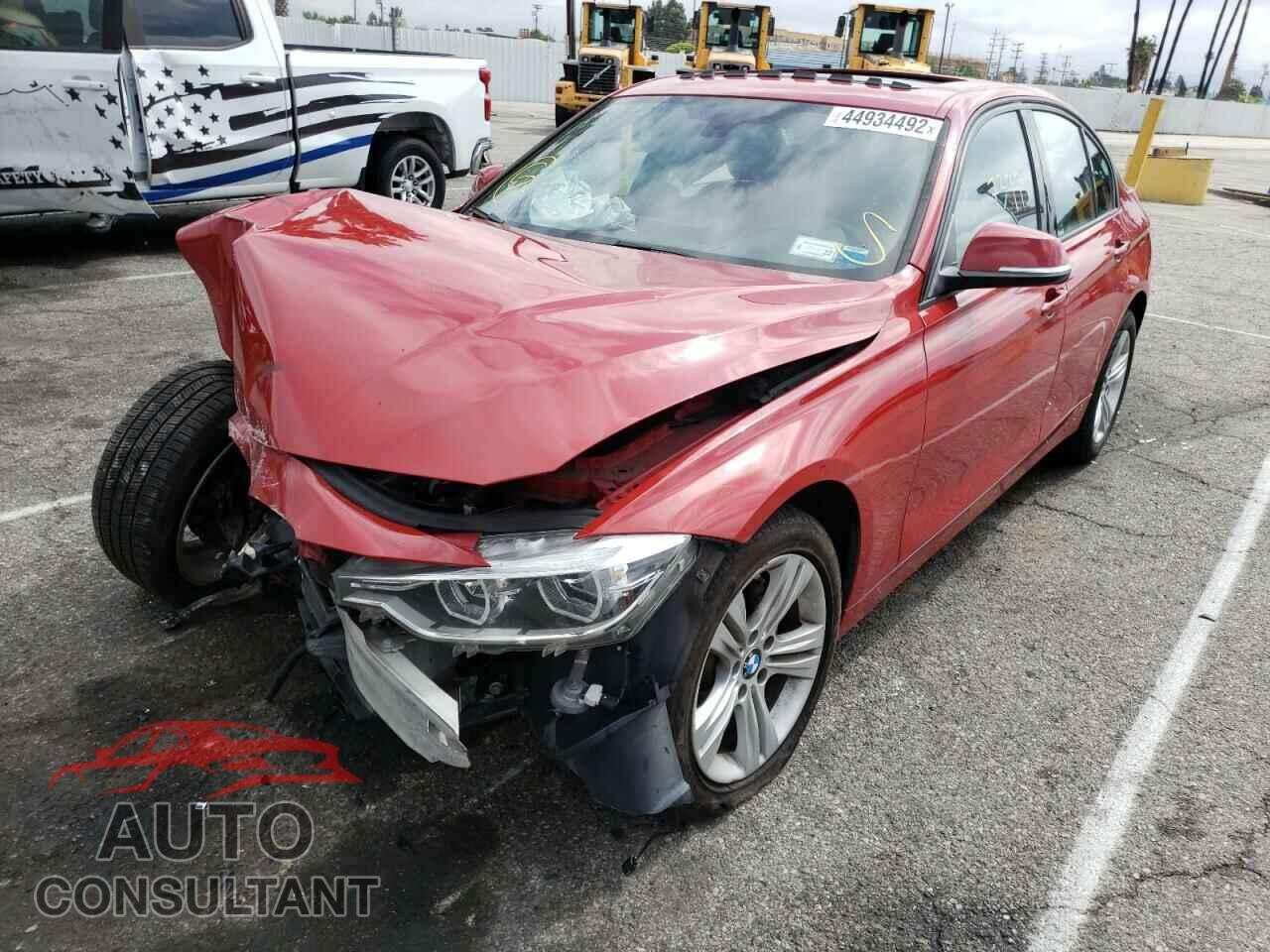 BMW 3 SERIES 2016 - WBA8E3G57GNU05029